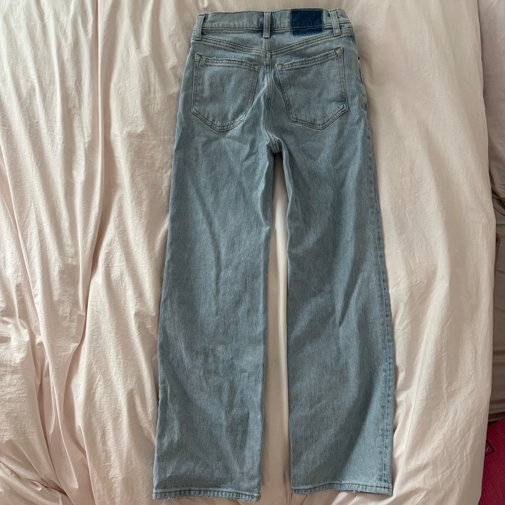 Abercrombie High Rise 90s Relaxed Jean xshort size 24 - Picture 4 of 7